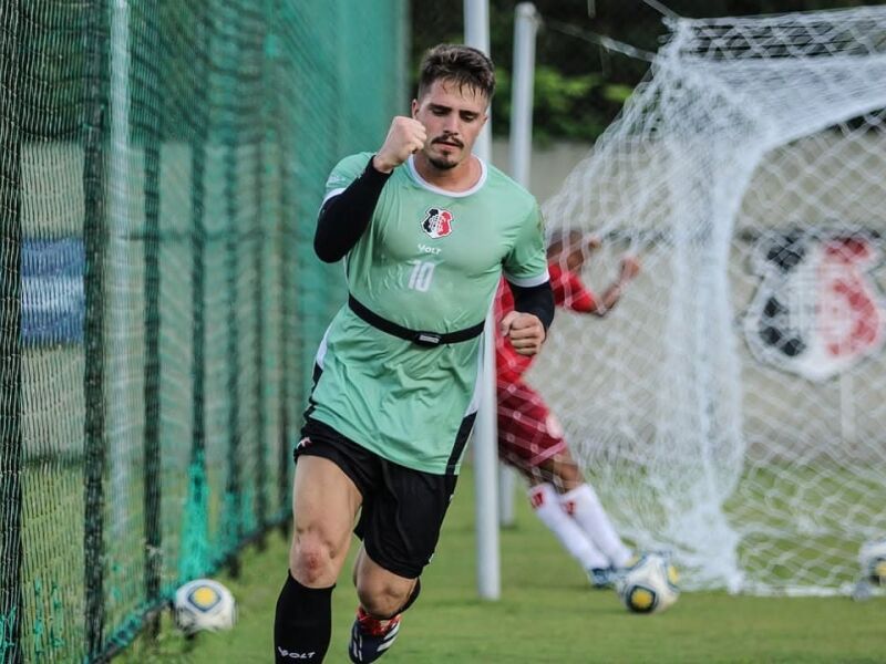 Santa Cruz vence América-RN em jogo-treino no CT Ninho das Cobras